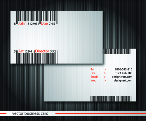 Set Vector business card elements 02 elements element card business card business   