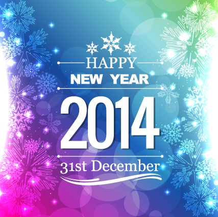 Elegant 2014 New Year background design vector 03 new year elegant background design background 2014   