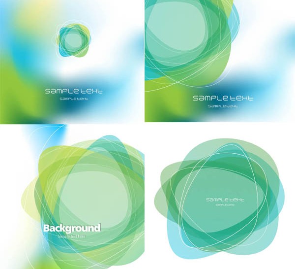 Abstract green background vector 34961 green abstract   