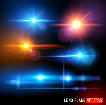 Colored light effects shiny background vector shiny light effects effects background vector background   