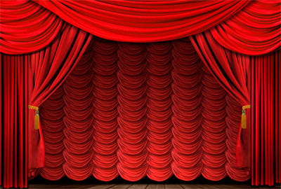 luxurious Red Curtain vector 01 red luxurious curtain   