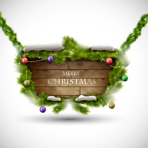 Christmas Message text background vector 02 wooden message christmas background vector background   