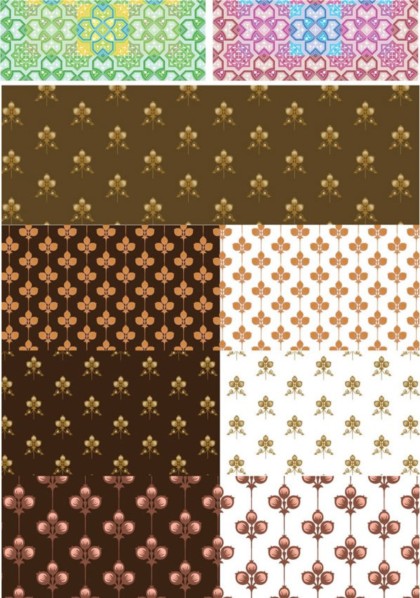 Lovely pattern design art vectors material pattern lovely   