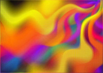 Shiny wave color background Illustration vector neon illustration color brilliant background   