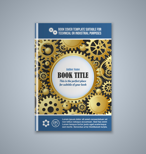 Set of book cover creative vector 16 creative cover book   