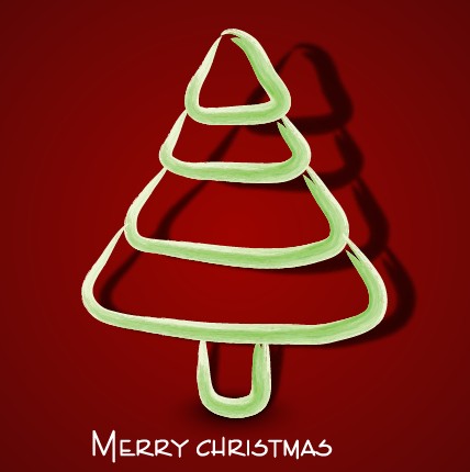 Creative Christmas tree design background set 04 creative christmas tree christmas background   