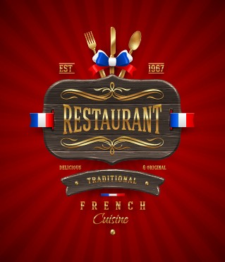 Luxurious Restaurant Cover Background 01 restaurant luxurious cover background   