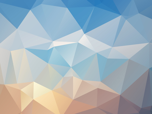 Embossment triangular blue background vector 06 triangular embossment blue background background   