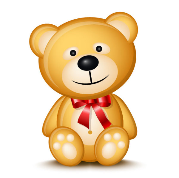 Cute Cartoon Teddy bear vector 01 vector teddy bear cute cartoon   