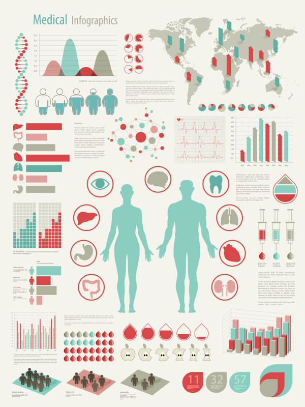 Medical infographics creative design vector 06 medical infographics infographic creative   