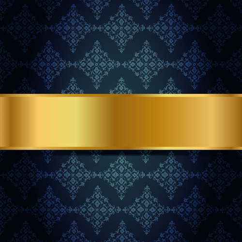 Ornate VIP gold background art vector 01 vip ornate gold background   