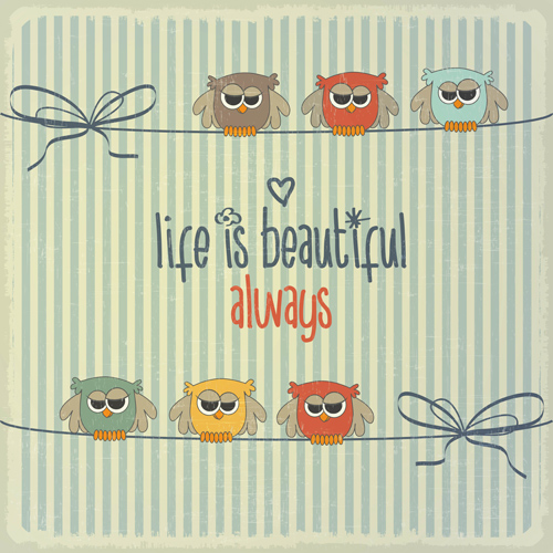 Cartoon animal with retro card vectors 06 cartoon card Animal Cartoon animal with retro card vectors 06 cartoon card Animal