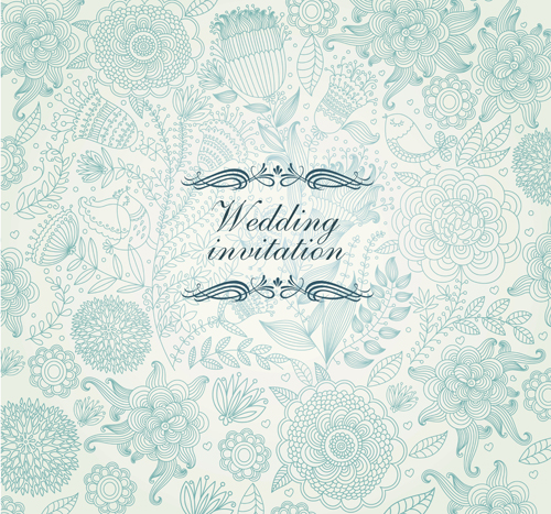 Vintage backgrounds with floral vector graphic 03 vintage floral   