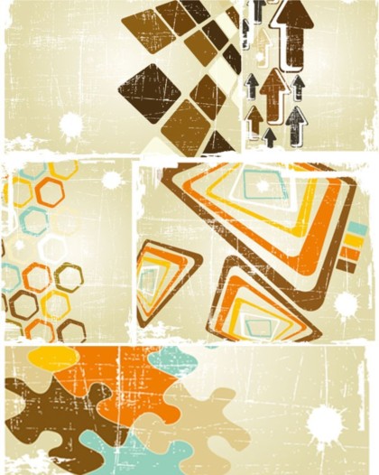 Old poster background vector poster old background   