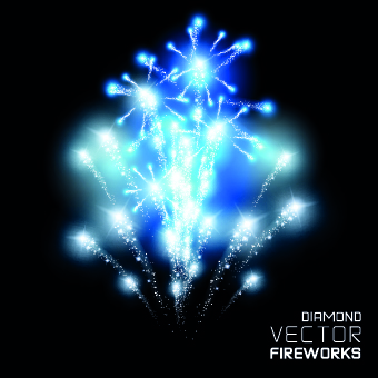 Firework objects vector design 03 objects object Fireworks   