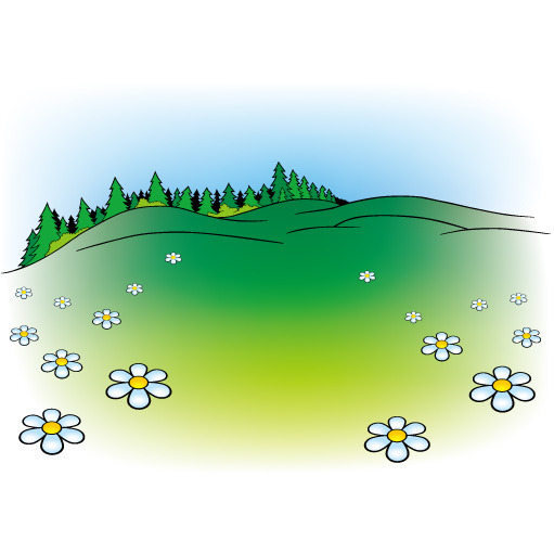 Cartoon mountains landscapes vector graphics 02 vector graphics mountains mountain landscape cartoon   