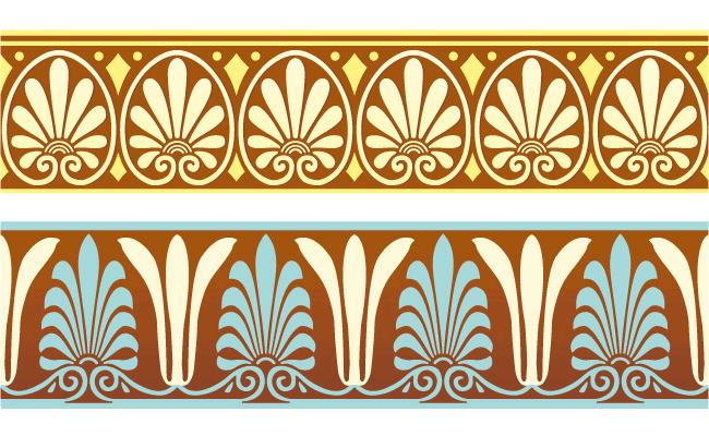 Greek ornament pattern borders vector 01 pattern border pattern ornament greek borders   