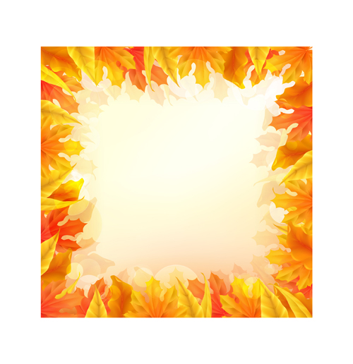 Beautiful autumn elements vector set 04 elements element beautiful autumn   