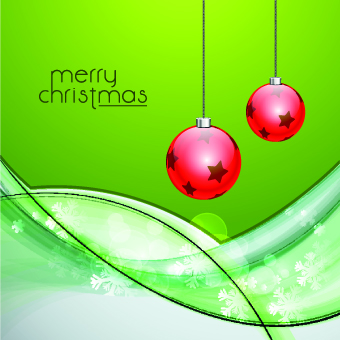 2014 Christmas baubles with holiday backgrounds vector 03 holiday christmas baubles backgrounds background 2014   