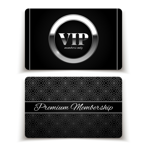 Visitant VIP cards luxury vector 02 Visitant vip card vip luxury cards   