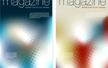 Colorful magazine cover vector magazine cover colorful   
