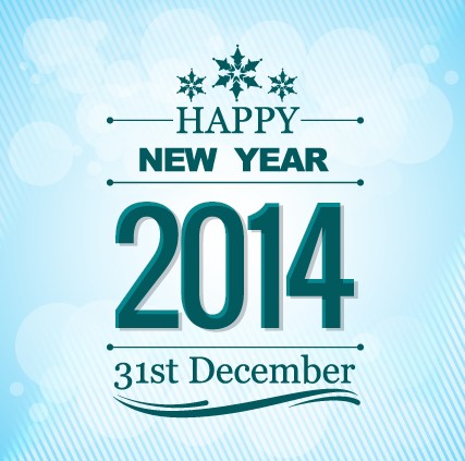 Elegant 2014 New Year background design vector 01 new year background design background   