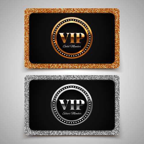 Visitant VIP cards luxury vector 05 Visitant vip card vip luxury cards   