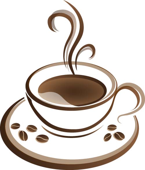 Cup with coffee abstract illustration vector 05 illustration cup coffee abstract   