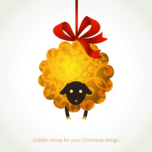 2015 goats holiday background art 03 holiday goat background 2015   