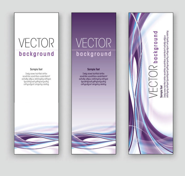 Exquisite Vertical banner design vector 03 vertical exquisite banner   