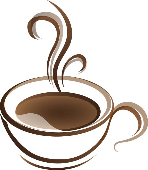 Cup with coffee abstract illustration vector 02 illustration cup coffee abstract   