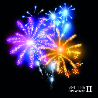 Firework objects vector design 04 objects object Fireworks   