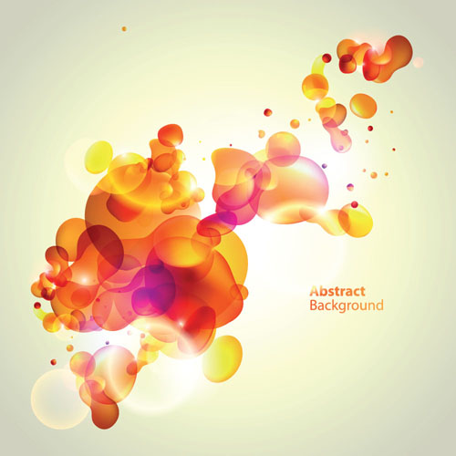 Elements of Abstract Halation background vector 03 halation elements element abstract   