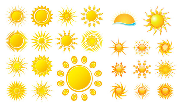 utility sun Icon vector utility the sun icon   