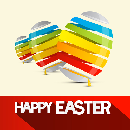 Creative happy easter egg vector backgrounds 01 happy easter egg easter background   