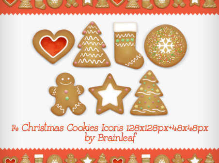 Christmas Cookies icons icons cookies christmas   