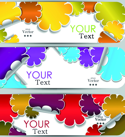 Various Stylish paper labels vector 01 Various stylish paper labels label   