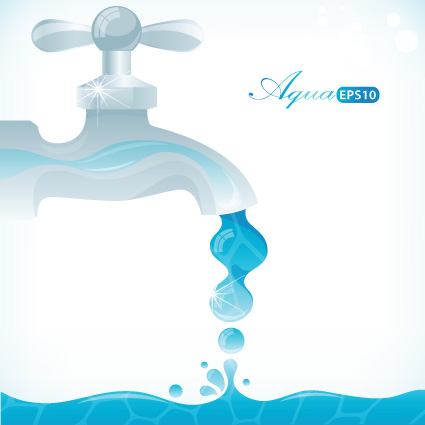 Set of Creative Water design elements vector 01 water elements element creative   