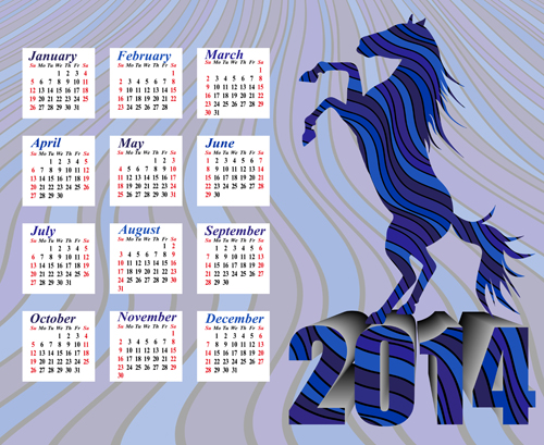 Calendar 2014 vector huge collection 105 Huge collection collection calendar 2014   
