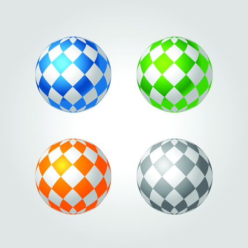 Abstract spheres modern material vector 04 sphere modern abstract   