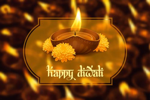 Happy Diwali ethnic styles background vectors 02 styles happy ethnic design background   