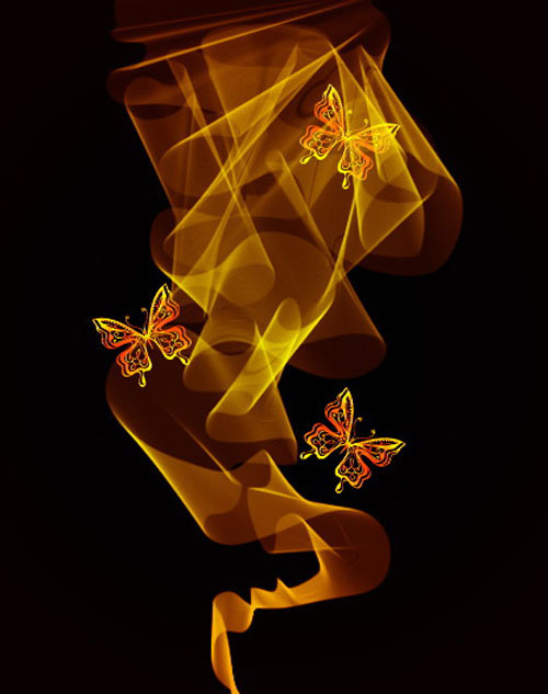 Black Background with Bright butterfly vector graphic 01 butterfly bright black   