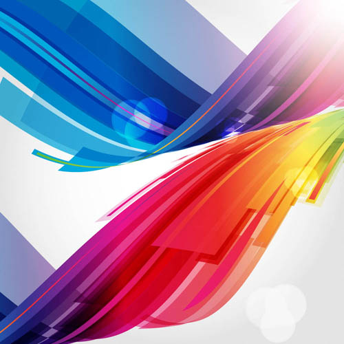 Multicolor lines background vector multicolor lines background   