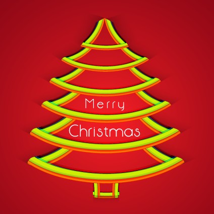 Creative Christmas tree design background set 03 creative christmas tree christmas background   