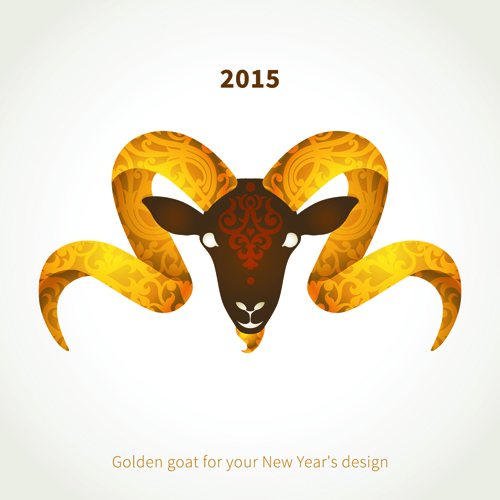 2015 goats holiday background art 02 holiday goat background 2015   