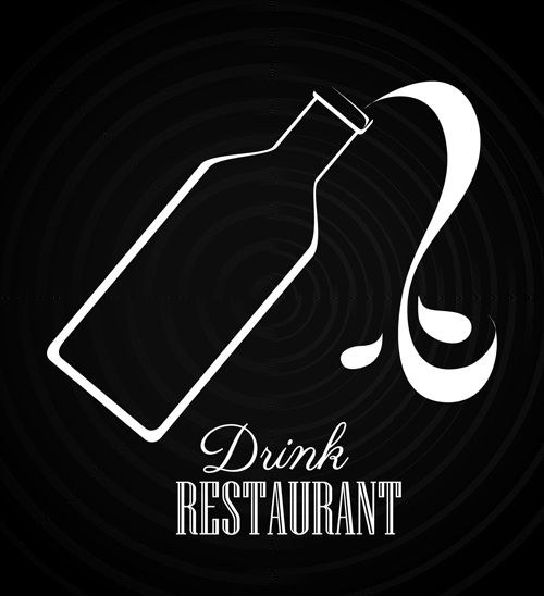 Drinks restaurant menu cover vector 01 restaurant drinks cover 2014   