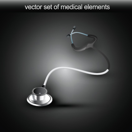 Set of Medical elements vector graphics 04 medical elements element   