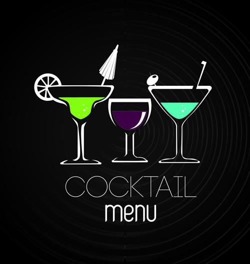 Drinks restaurant menu cover vector 04 restaurant drinks drink cover   