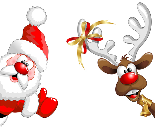 Elements of Santa Claus design vector graphics 04 santa elements element Claus   