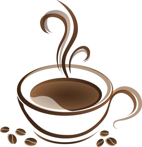 Cup with coffee abstract illustration vector 03 illustration cup coffee abstract   